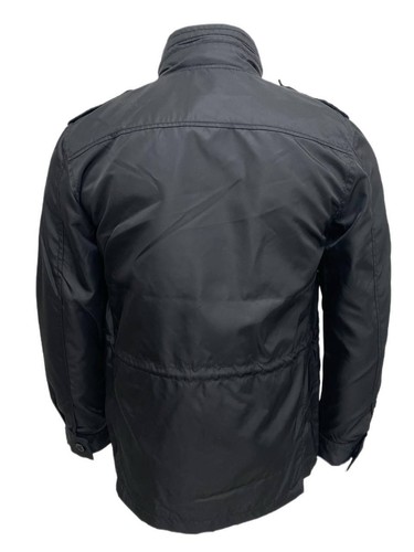 BLK DNM Men's Black Nylon Jacket 2 #MKN101 Size Large NWT - Picture 2 of 3