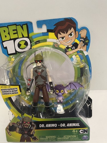 Ben 10 Figure Dr Animo Goatadactyl Mutated Purple Monster Figures Damaged PKG - Picture 2 of 2