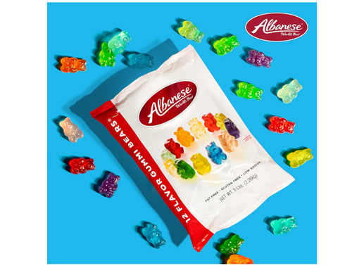 Albanese World's Best 12 Flavor Gummi Bears, 5lbs New - Picture 4 of 6