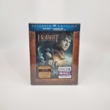 The Hobbit: An Unexpected Journey Extended Edition Blu-ray + Digital HD Sealed