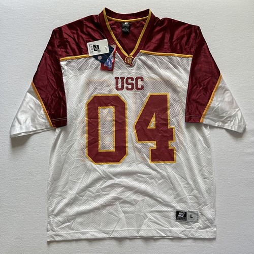 Vintage USC Trojans Fußball Trikot Herren XL Sports Specialties #04 Away 90s Neu