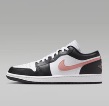Nike Air Jordan 1 Low White Black Rust Pink 553558-165