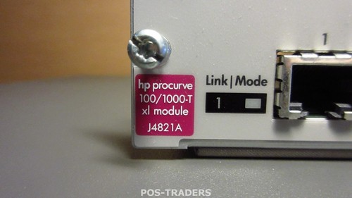 HP ProCurve J4821A 4 port Gigabit Switch Module XL FROM 5308XL J4819A - Bild 2 von 3