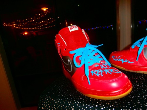 NIKE SB DUNK HI US 12 MORK AND MINDY WIEGER SUPA Rodriguez Marnell Janoski P ROD - Picture 7 of 12