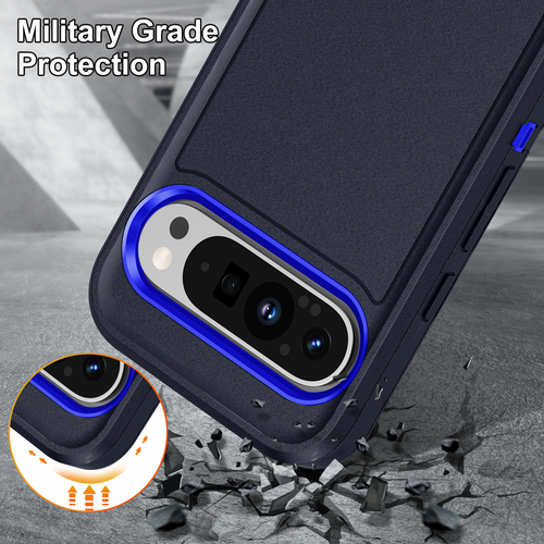 Invisible Kickstand Protective Rugged Phone Case for Google Pixel 9 ProXL/9/9Pro - Picture 42 of 98