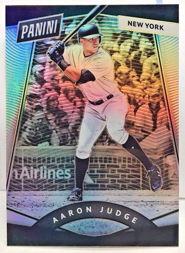 Aaron Judge 2017 Panini The National VIP Party SILVER Prizm Refractor RC #64