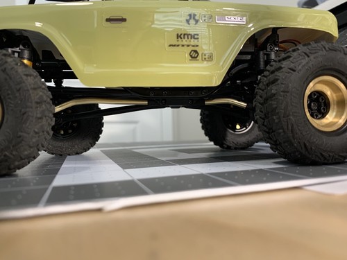 SCX24 High Clearance Links Brass Lowers & Uppers Deadbolt Betty Axial Metal Ball - Picture 6 of 12