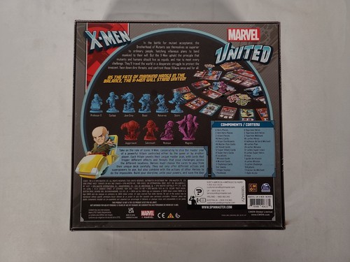 Estatuillas de villano héroe de colección de X-Men, Marvel United de juego de mesa con cartas - Imagen 8 de 8