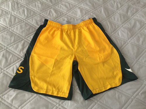 Nike Oakland Athletics A's Authentic Collection Team DriFit Baseball Shorts XL - Picture 3 of 12