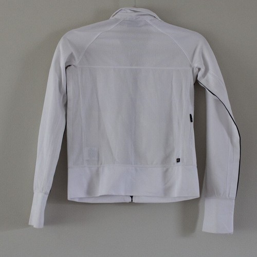 Victorinox Swiss Womens White Full Zip Track Running Jacket XS - Picture 7 of 9