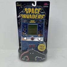 Space Invaders Retro Handheld Electronic Game by Basic Fun 2016, New READ