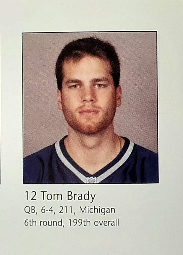 yearbook tom brady high school