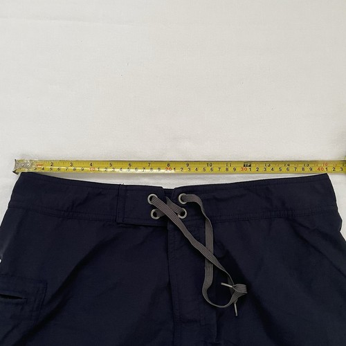 Patagonia Wavefarer Men Swim Board Sz 32 Shorts Navy Blue 8” Inseam Surf Boating - Picture 7 of 11