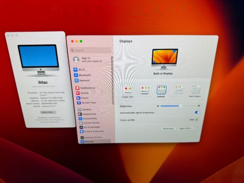 Apple iMac 27" 5K Quad-Core i7 4.2GHz 32GB RAM 1TB SSD GP 8GB 12 M Warranty 2017 - Picture 2 of 8