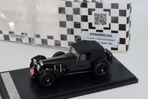Resin Car Models 1/43 Invicta 4 1/2 Litre S-Type Montre Carlo Winner 1932 Limite - Picture 14 of 16