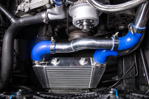 Kit de radiador de admisión de tuberías intercooler CXR para Land Rover Defender 2.5 90 - Imagen 5 de 12