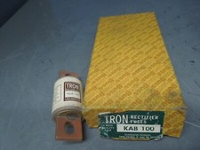 Bussmann Tron KAB-100 100A 240V Rectifier Fuses Box of 5 New Surplus