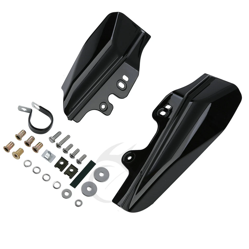 Deflector de aire de cuadro medio apto para Harley Touring Electra Road Glide King 2001-2008 Foto 3 de 4