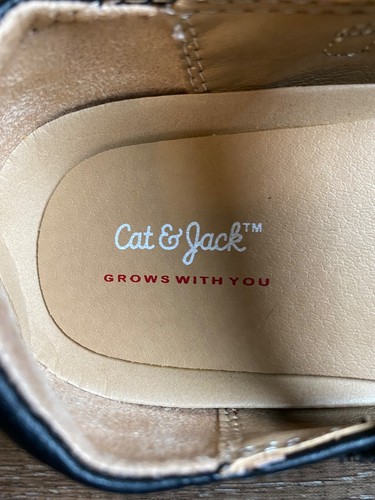 CAT & JACK~NEW Grows With You~KAI Black Ballet Flats~Girl's Size 10~NWT~Bow~ - Picture 8 of 8