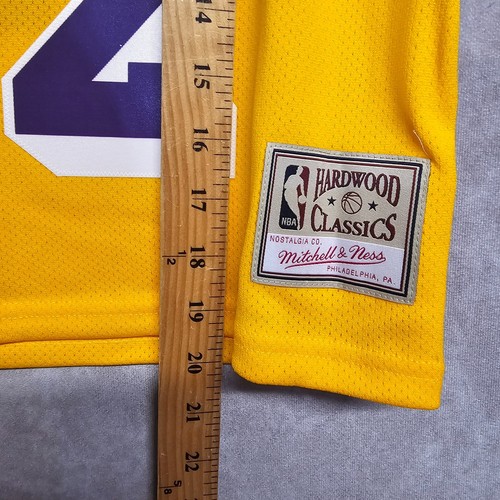 NWT Mitchell & Ness LA Lakers Magic Johnson 32 Crop Tank Top Jersey Women L $85 - Picture 4 of 7
