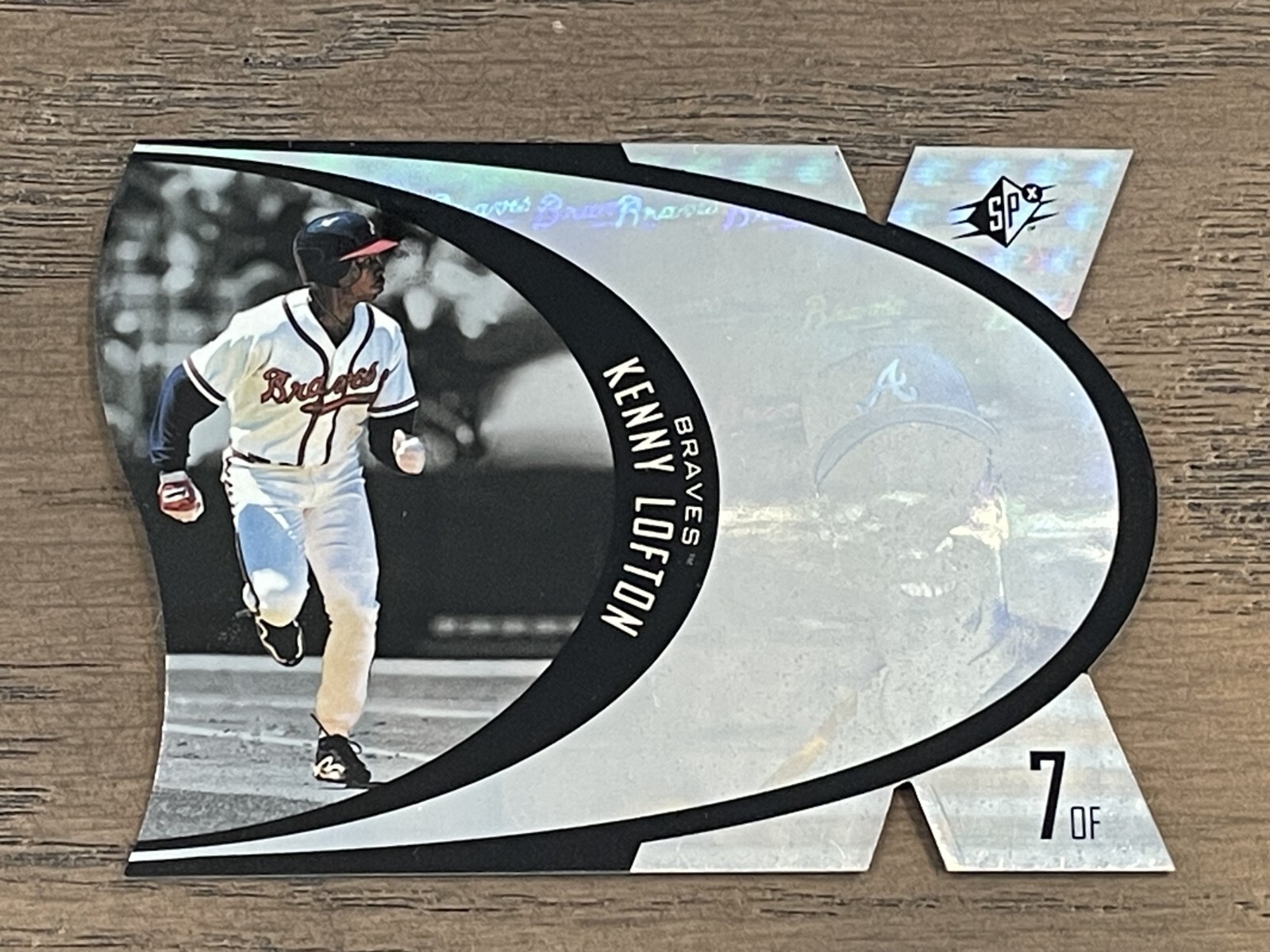 1997 SPX Steel Kenny Lofton #SPX8 Atlanta Braves