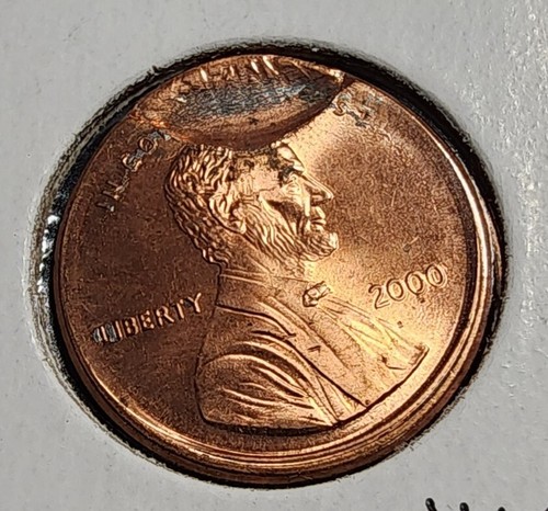 2000 1c Lincoln Cent Double Struck ~ MINT STATE ERROR - Picture 4 of 4