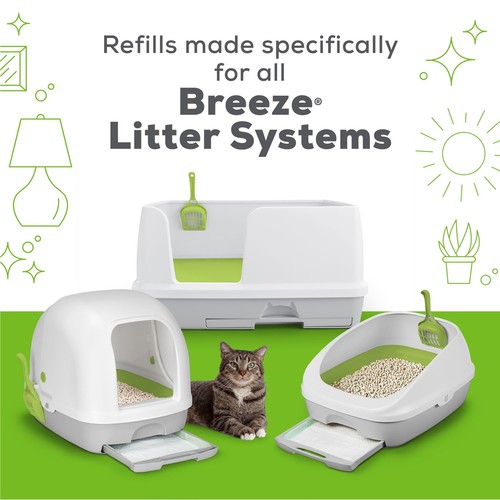 (2 pack) Tidy Cats Breeze Non Clumping Cat Litter Pellets, Low Dust Odor Control - Picture 10 of 11