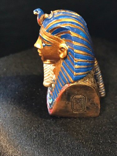 Ancient Egyptian Pharaoh King Tut Figurine Bust Veronese Studio Collections - Picture 4 of 7