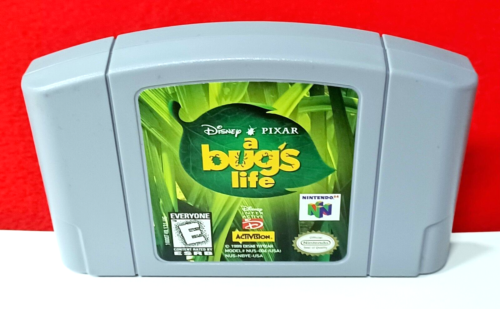A Bug's Life Nintendo 64 Original Game Cartridge N64 Cleaned Tested & Working