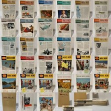 1953-1960 KODAK Movie News Magazine LOT of 40. VOLUMES 1-7, Plus Folder  More