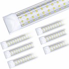 6/20Pcs Led Shop Light 8Ft 6000K T8 Garage Ceiling Lights Bright Ceiling Fixture