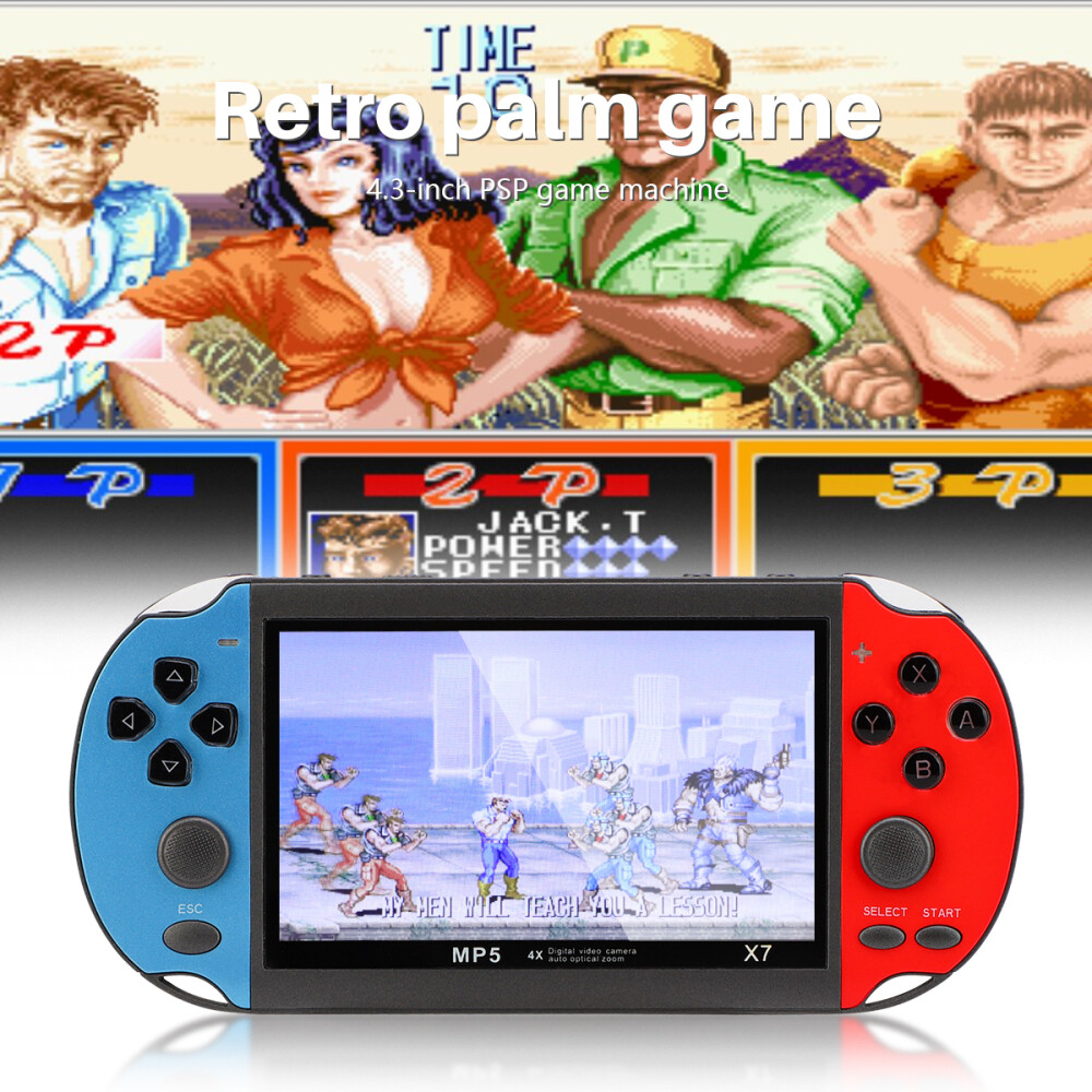 X7 Handheld Spielkonsole Spiele MP4 Kinder Video PSP Game Consoles NEU