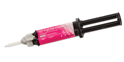 FujiCEM™ Evolve Glass Ionomer Luting Cement Automix 9.2g Syringe + Tips by GC - Picture 7 of 9