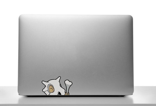 Cubone Peeker Peeking Window Car Decals Anime Pokemon Go Bumper Stickers - Foto 3 di 4