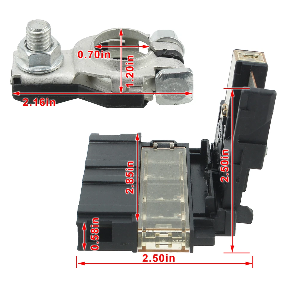 Positive Battery Cable Fuse Fusible Link For Nissan Titan 2004-15 Versa 2007-13/ - Imagem 3 de 4