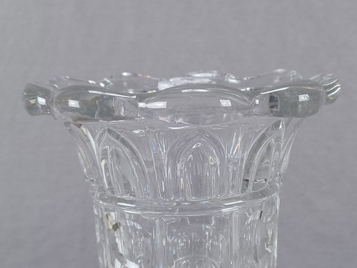 EAPG Punty & Gothic Arch Pattern Flint Glass Celery Vase Circa 1860s B - Picture 6 of 13