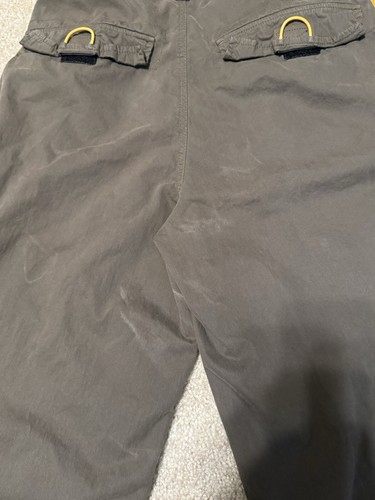 Vintage Macgear SKU 0085 Rave Cargo Wide Leg Pants Green Yellow 29x30 - Picture 10 of 10