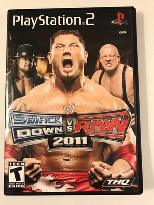 Wwe Smackdown Vs Raw 11 Playstation 2 Replacement Case No Game Ebay