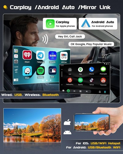 Für Hyundai i20 PB 2012-2014 Autoradio Android 13 CarPlay Navigation GPS Navi BT - Bild 6 von 20