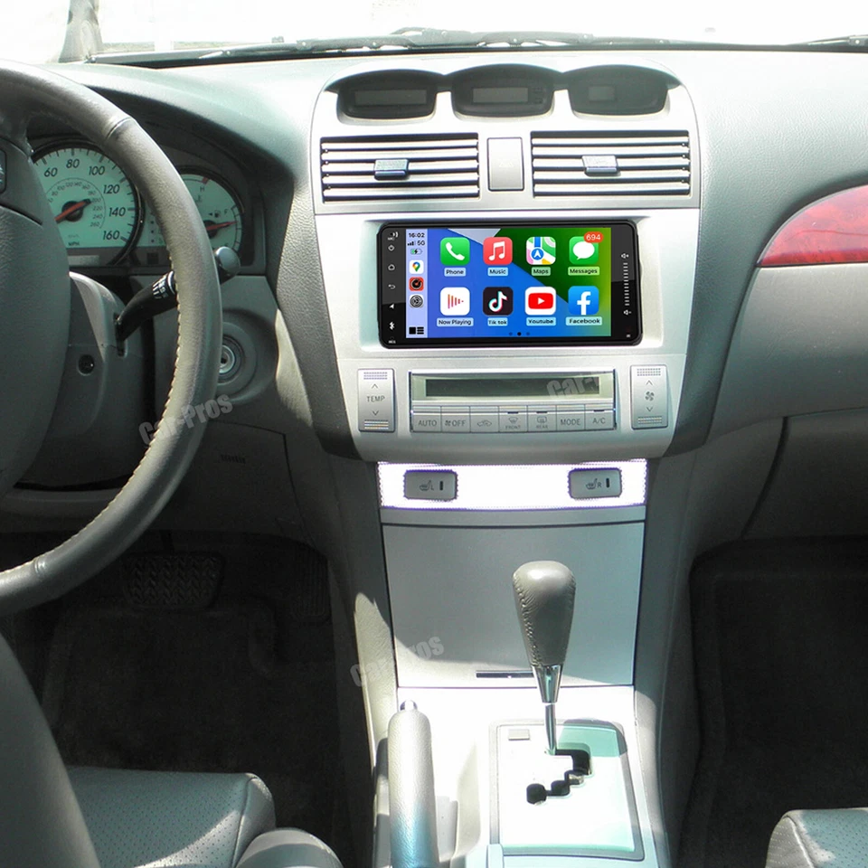 For Toyota Solara 2004-2008 Android 13 Apple Carplay Car Stereo Radio GPS Player - Image 3 of 4