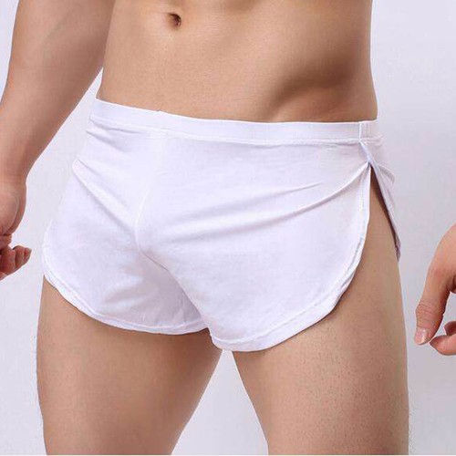 Hombres 2 piezas Tanga Boxers Ropa Interior Informal Hogar Dormir Breech Bikini Baúles Boxer - Imagen 2 de 16