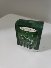 Hallmark Miniature Christmas Ornament 1935 Steelcraft By Murray Kiddie Car 