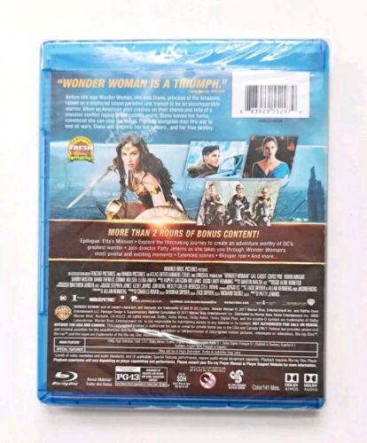 DC Movie Lot: Wonder Woman - Justice League - Suicide Squad (Blu-ray, 2016-2017) - Picture 4 of 8