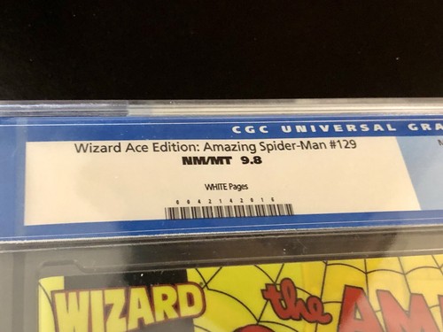 Amazing Spider-Man #129 CGC 9.8 Wizard Magazine Ace Edition 1st App The Punisher - Picture 3 of 9