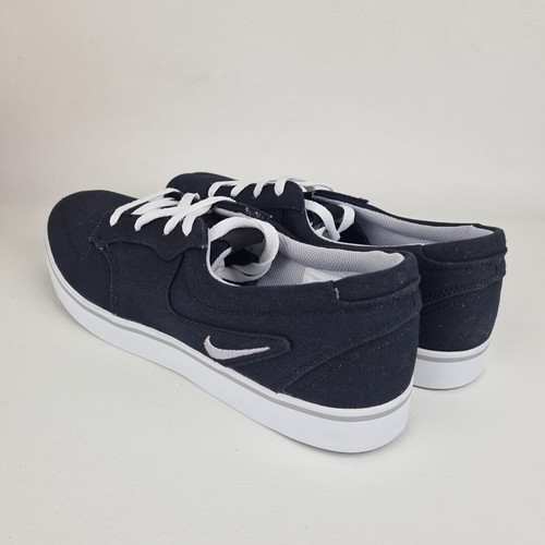 NIKE 6.0 Men's Braata 436208 003 Canvas Skateboard Sports Sneakers Black Sz 12 - 第 6/8 張圖片