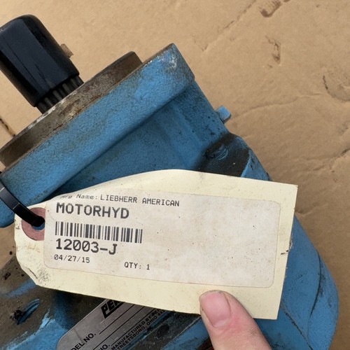 NOS Liebherr 12003-j Permco M7500A831ADNE17-6 Hydraulic Pump - Picture 3 of 7