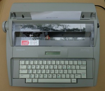 Brother SX-4000 Portable Electronic Typewriter | eBay