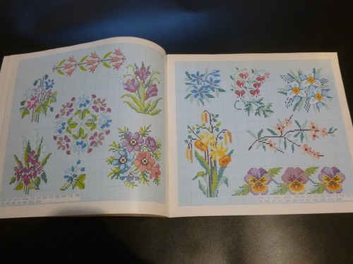 SYMPHONY – SWEDISH CROSS STITCH PATTERN BOOK (1960's) - Embroidery - Picture 6 of 12