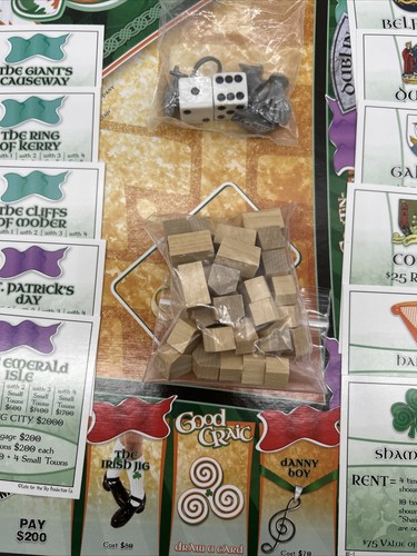 Ireland-Opoly Board Game - Celebrating The Emerald Isle - Excellent Condition - Picture 3 of 11