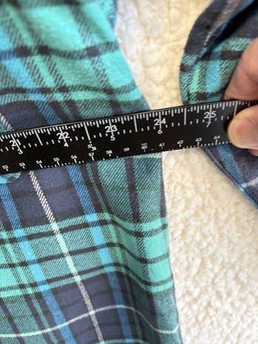 Playboy Flanellhemd Herren Large grün kariert Knopfleiste Langarm Pacsun - Bild 7 von 13